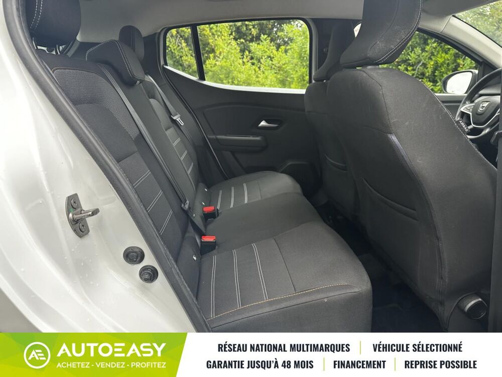 Sandero 1.0 ECO-G 100ch GPL / essence Stepway / Cam&eacute;ra de recul 2021 occasion 44470 Carquefou