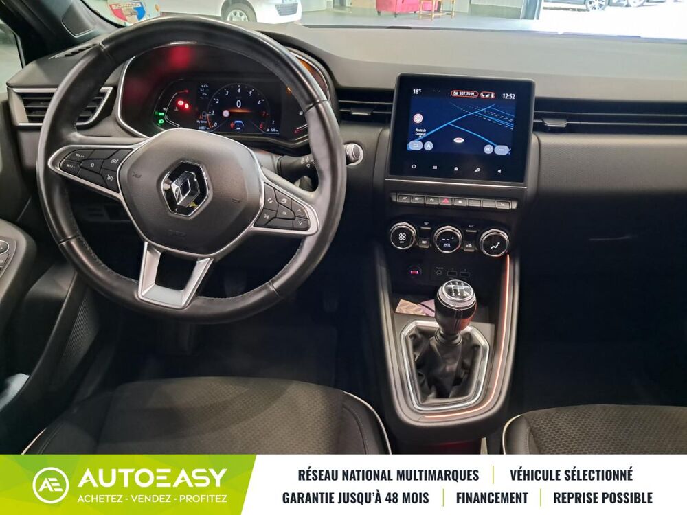 Clio V 1.0 TCe 100 Intens - 20 - OPTIONS + CAMERA - SUIVI ENTRETIE 2020 occasion 37270 Montlouis sur Loire