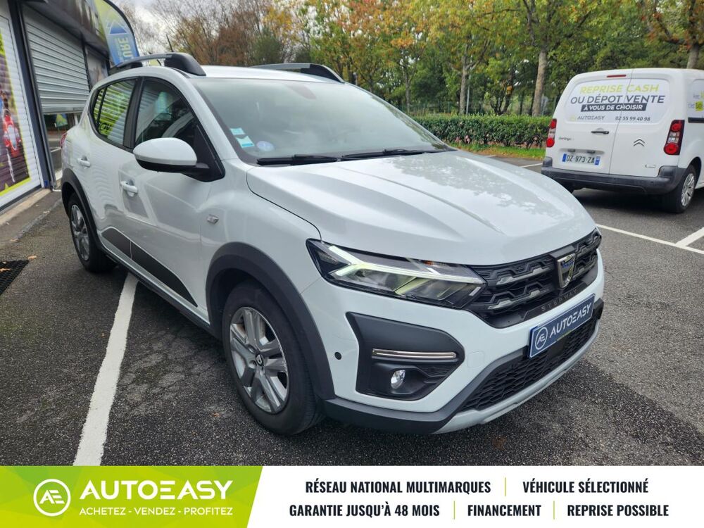 Sandero 1.0 ECO-G 100ch GPL / essence Stepway / Cam&eacute;ra de recul 2021 occasion 44470 Carquefou
