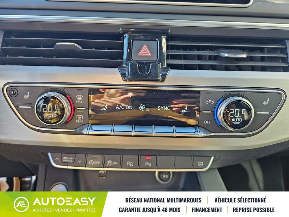 A4 B9 2.0 TDI 190 S-LINE S-TRONIC 7 FRA 2018 occasion 15130 Lafeuillade-en-V&eacute;zie