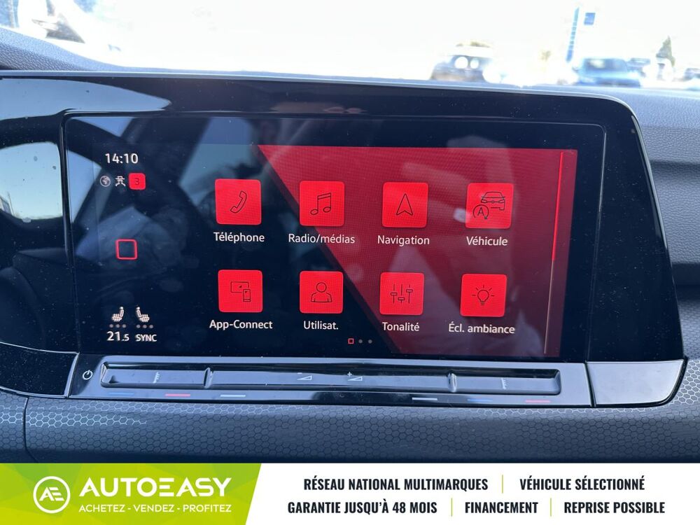 Golf VIII 2.0 TSI 245 CV DSG7 GTI 2020 occasion 56000 Vannes