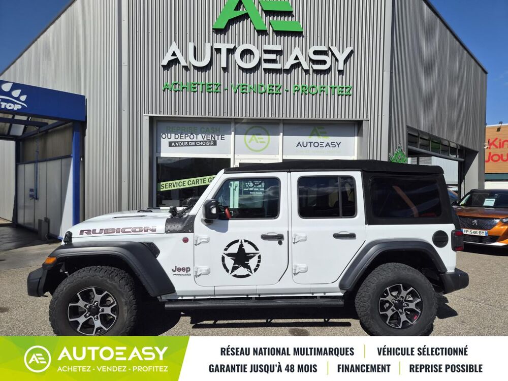 Wrangler JL 2.2 crdi RUBICON 200CV Boite Auto 2019 occasion 73200 Albertville