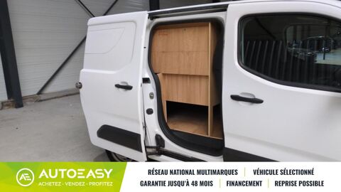 Partner FOURGON STANDARD 650 1.5 BLUE HDI 100 PREMIUM TVA 2022 occasion 15130 Lafeuillade-en-V&eacute;zie