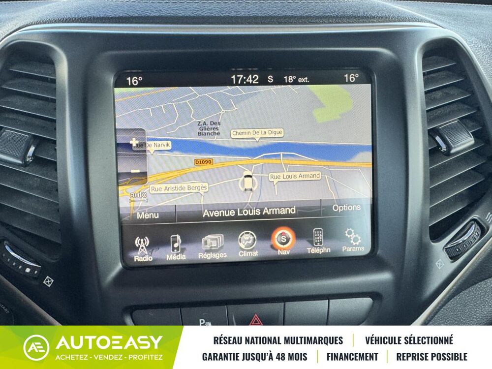 Cherokee 2.0 MultiJet 140 4x4 Longitude Business 2015 occasion 73200 Albertville