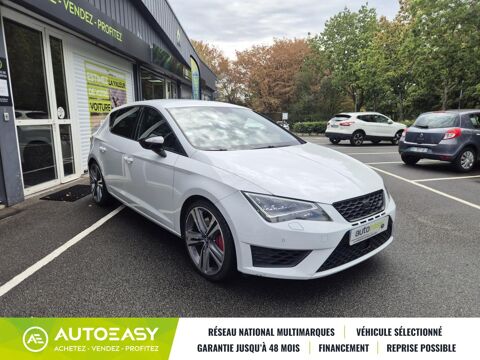 Leon CUPRA 2.0 TSI 280ch DSG6 Si&egrave;ges chauffants Alcantara 2016 occasion 44470 Carquefou