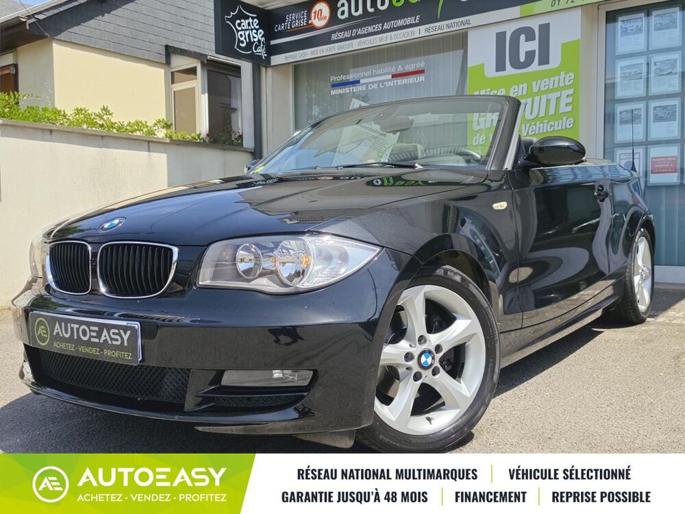 S&eacute;rie 1 Cabriolet 125i 218 ch Luxe Suivi BMW 2009 occasion 91700 Sainte-Genevi&egrave;ve des Bois