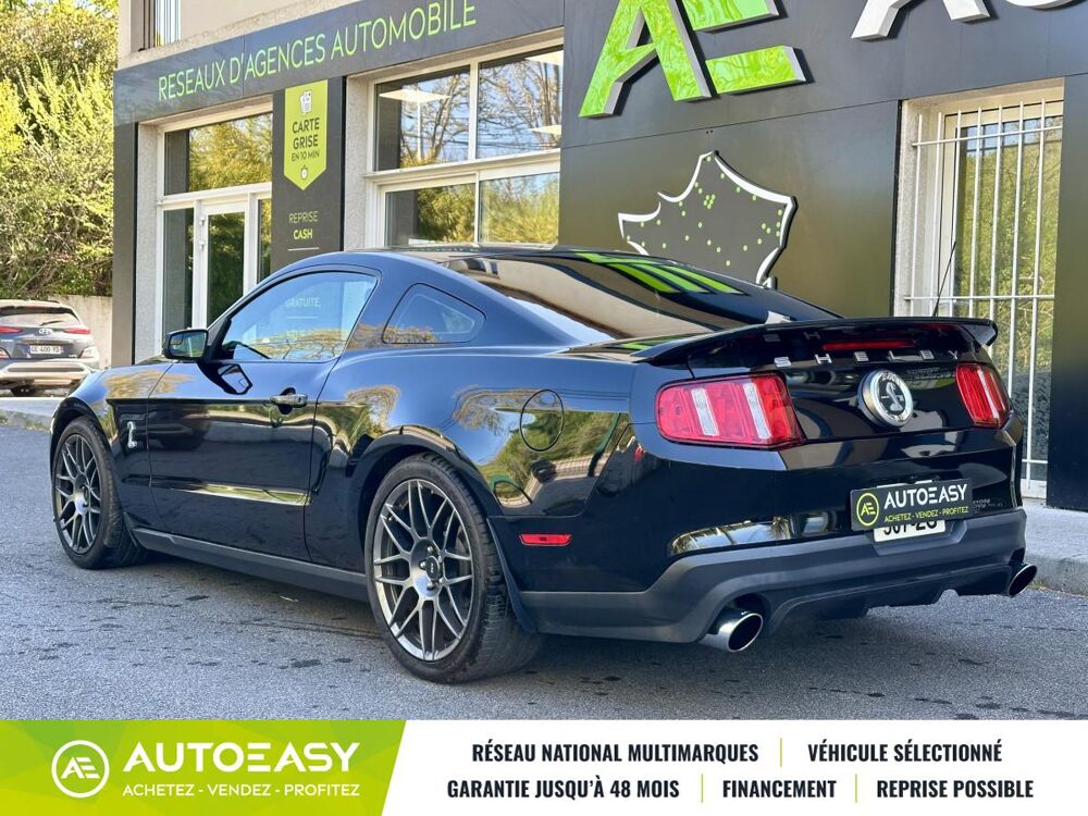 Mustang SHELBY GT 500 Pack SVT 5.4 V8 550 ch Bloc Alu / Immat France 2010 occasion 34430 Saint-Jean-de-Vedas