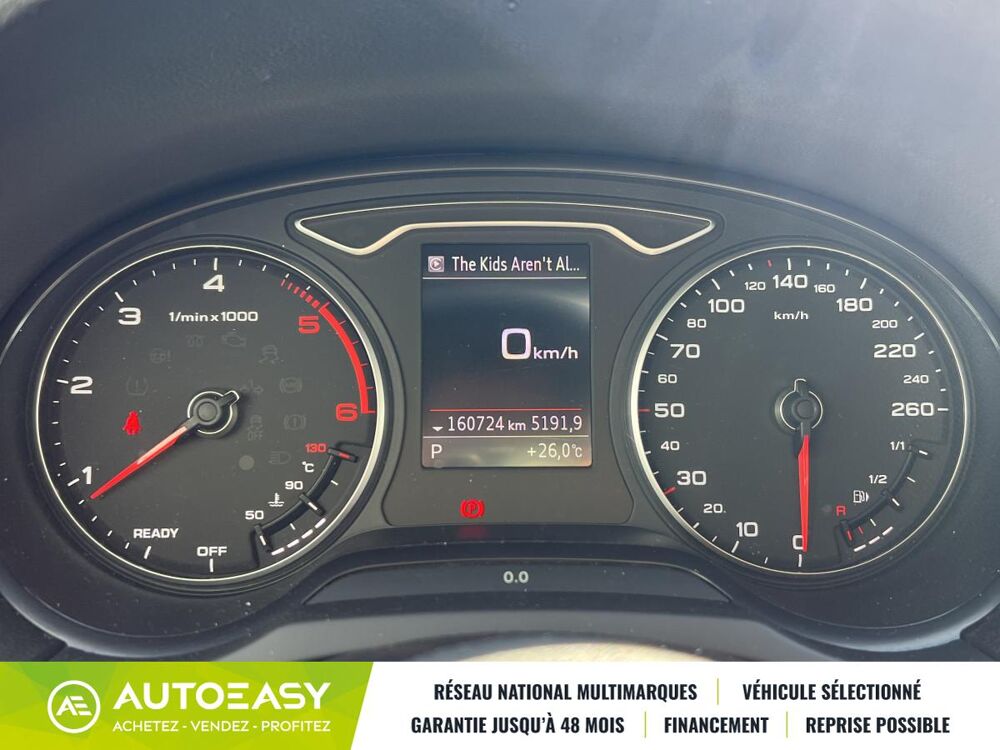 A3 Sportback 2.0 TDI 150 cv S-Tronic7 * Carplay * Cam&eacute;ra * Keyl 2018 occasion 33185 Le Haillan