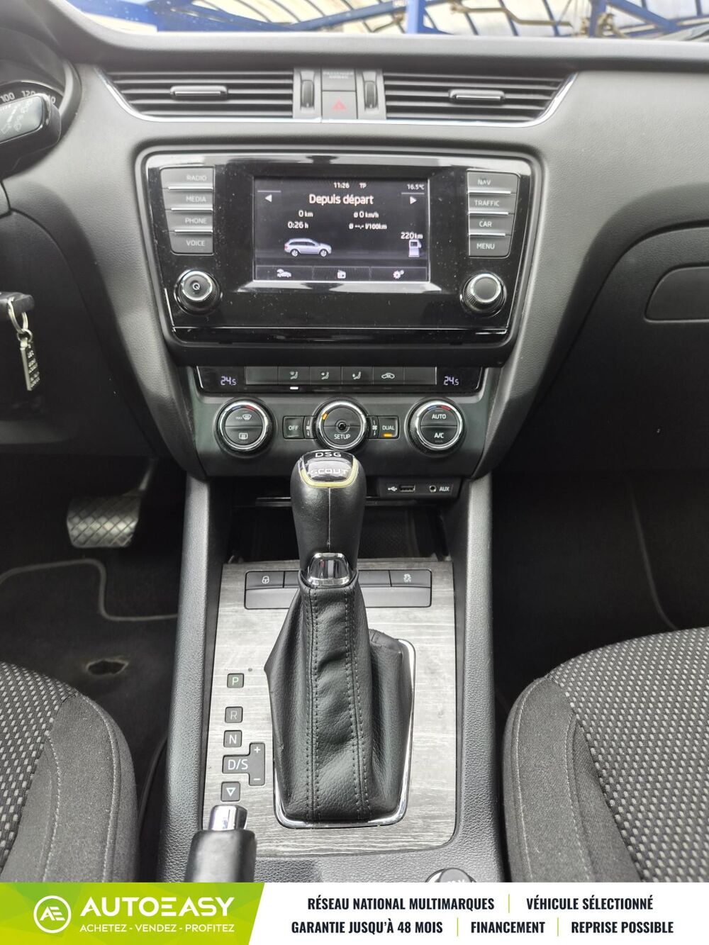Octavia 2.0 tdi 184 ch scout 4x4 2015 occasion 73200 Albertville