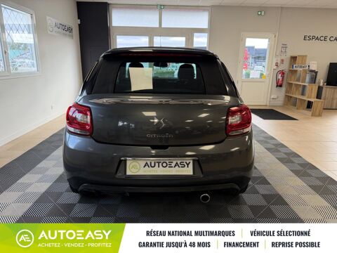 DS3 CABRIOLET 1.6 VTI 16V 120 SO CHIC / 2EME MAIN 2013 occasion 42120 LE COTEAU