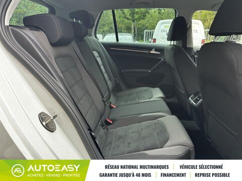 Golf 1.5 TSI 130ch Carat 1&egrave;re main - Entretien VW - Carplay - R&eacute;g 2018 occasion 44470 Carquefou
