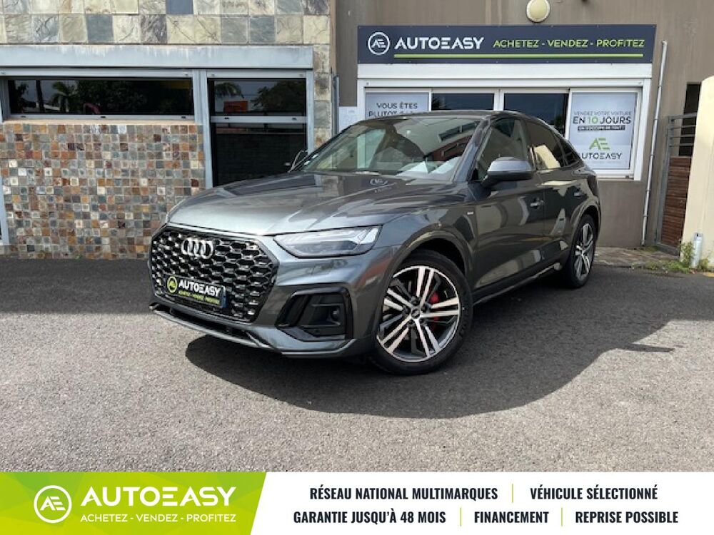 Q5 II Sportback 55 2.0 TFSI e 16V GPF 367 Hybrid Quattro S Tron 2021 occasion 97460 Saint-Paul