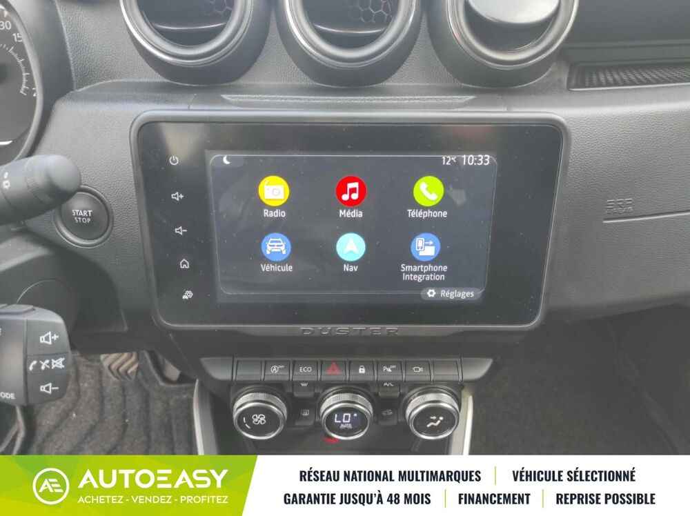Duster 1.5 BLUEDCI 115 CH BVM6 PRESTIGE PLUS 1ERE MAIN 2021 occasion 08440 Vivier au Court