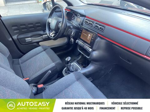 C3 1.2 VTi 82 CH FEEL DISTRI OK / 75500 KMS 2017 occasion 06300 Nice