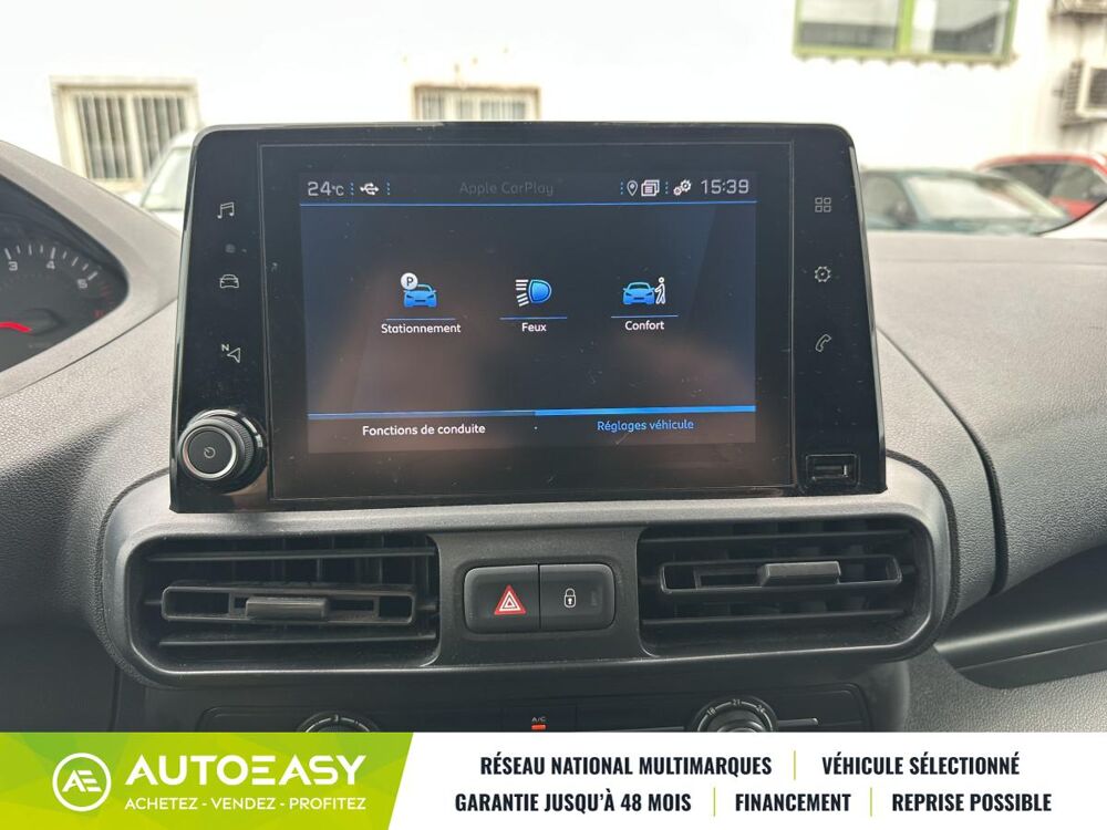 Partner - (K9) L1 1.5 BlueHDi 16V FAP EAT8 130 cv Bo&icirc;te auto * Camer 2021 occasion 33185 Le Haillan