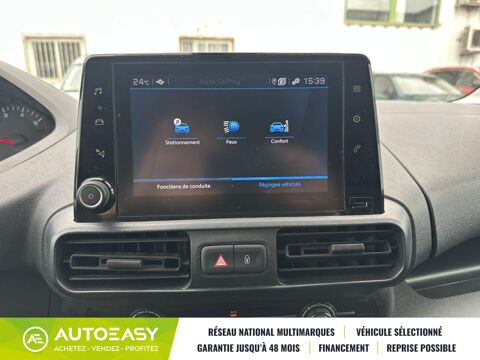 Partner - (K9) L1 1.5 BlueHDi 16V FAP EAT8 130 cv Bo&icirc;te auto * Camer 2021 occasion 33185 Le Haillan