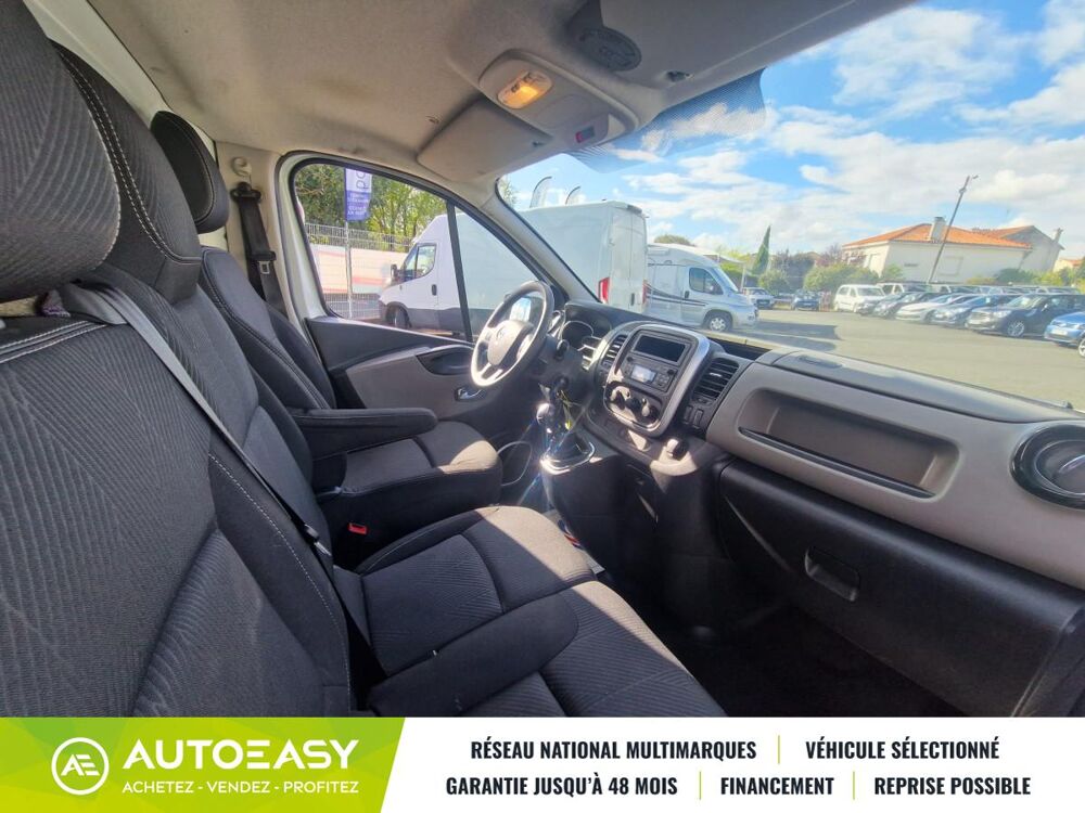 Trafic III L1H11.6 DCI 125 / CT VIERGE / 13 325€ HT / GARANTIE 12 M 2018 occasion 79000 NIORT