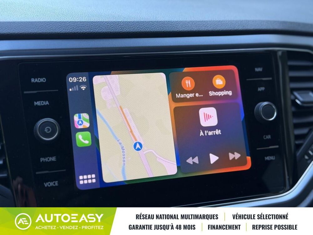 T-ROC Active 1.0 TSi 12V 110 cv / Cockpit / Camera / Carplay 2021 occasion 34430 Saint-Jean-de-Vedas
