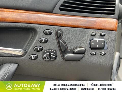 Classe S 600 V12 5.8i 367cv BVA * Full Option * Faible Kilom&eacute;trage * 2001 occasion 33185 Le Haillan