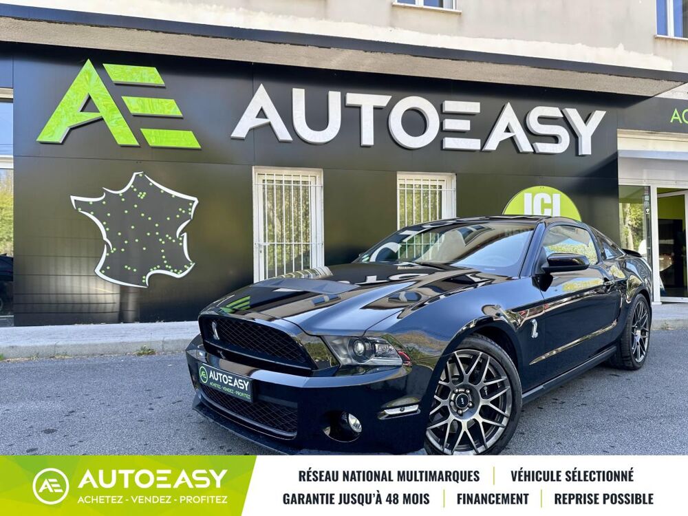 Mustang SHELBY GT 500 Pack SVT 5.4 V8 550 ch Bloc Alu / Immat France 2010 occasion 34430 Saint-Jean-de-Vedas