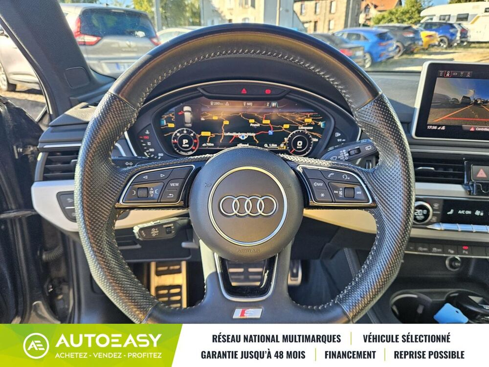A4 B9 2.0 TDI 190 S-LINE S-TRONIC 7 FRA 2018 occasion 15130 Lafeuillade-en-V&eacute;zie