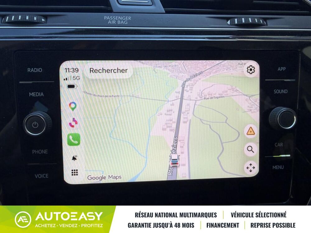Touran 1.0 TSI 115 TrendLine 7 Places / Attelage / CarPlay / Radar 2019 occasion 34430 Saint-Jean-de-Vedas