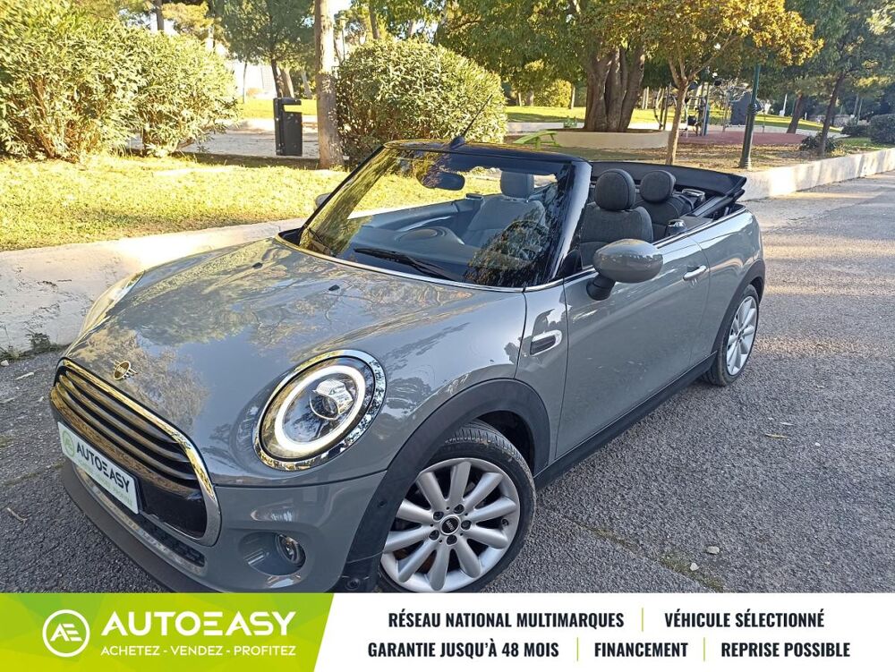 Cooper Cabriolet 1.5 L 136 CH BVA - RADARS AV / AR - REGULATEUR - B 2020 occasion 83000 Toulon