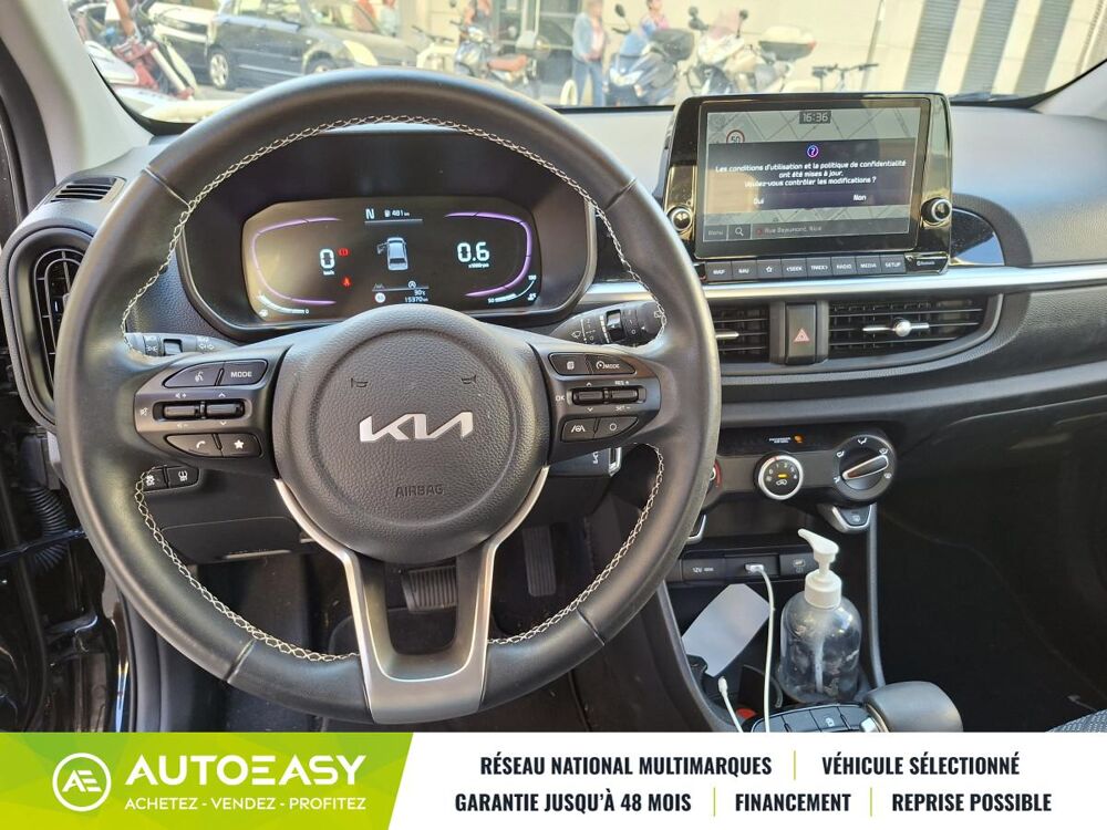 Picanto 1.2 84 ch Active boite auto 12500 kms 1ere main 2025 occasion 06300 Nice