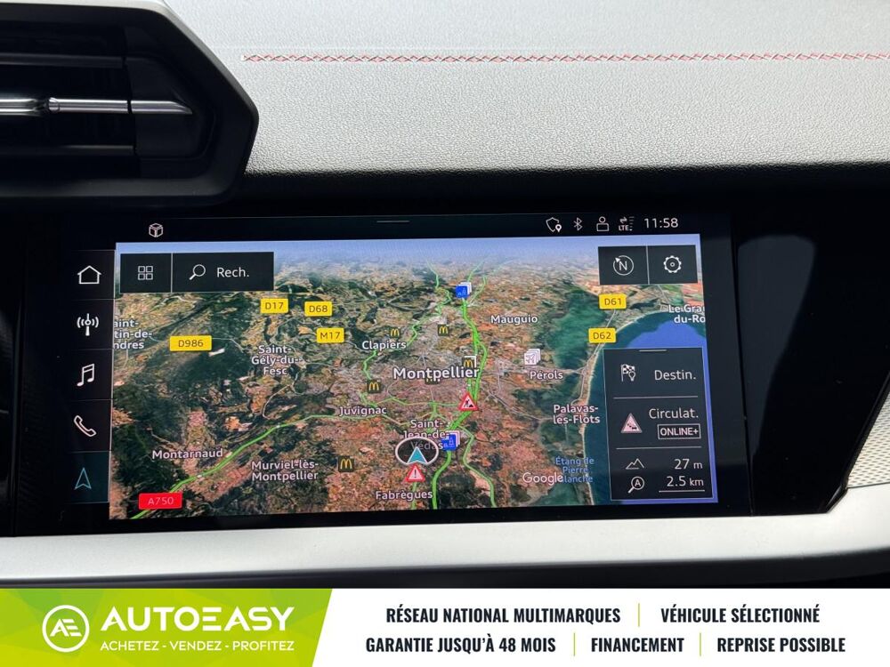 S3 8Y 2.0 TFSi Quattro 310 DSG7 / Toit Ouvrant / Matrix / Carpl 2023 occasion 34430 Saint-Jean-de-Vedas