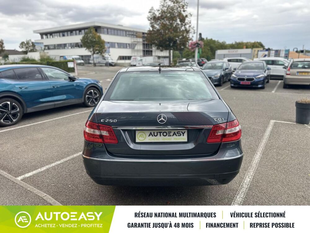Classe E 250 CDI ELEGANCE EXECUTIVE BVA / ENTRETIEN EXCLUSIF MERCEDES 2009 occasion 68920 Wettolsheim