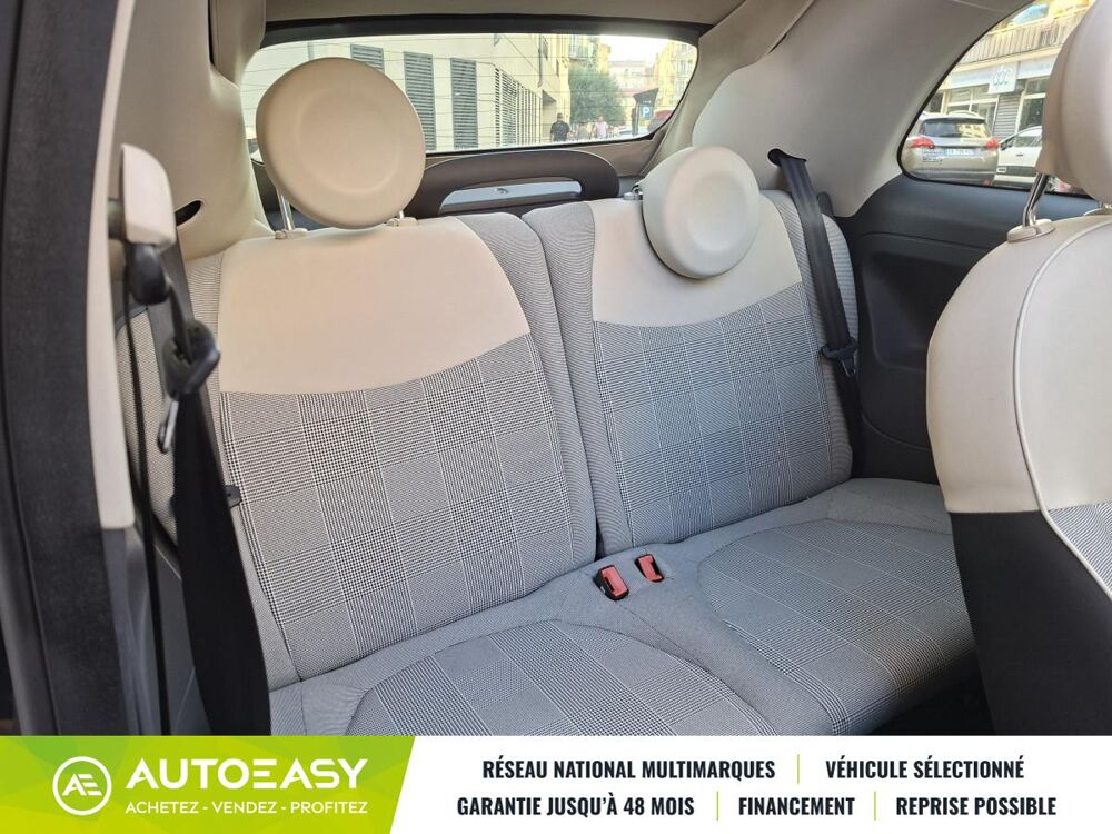 500 C 1.2 MPi 69 CH CABRIOLET / 1ERE MAIN / 55700 KMS DISTRI OK 2015 occasion 06300 Nice