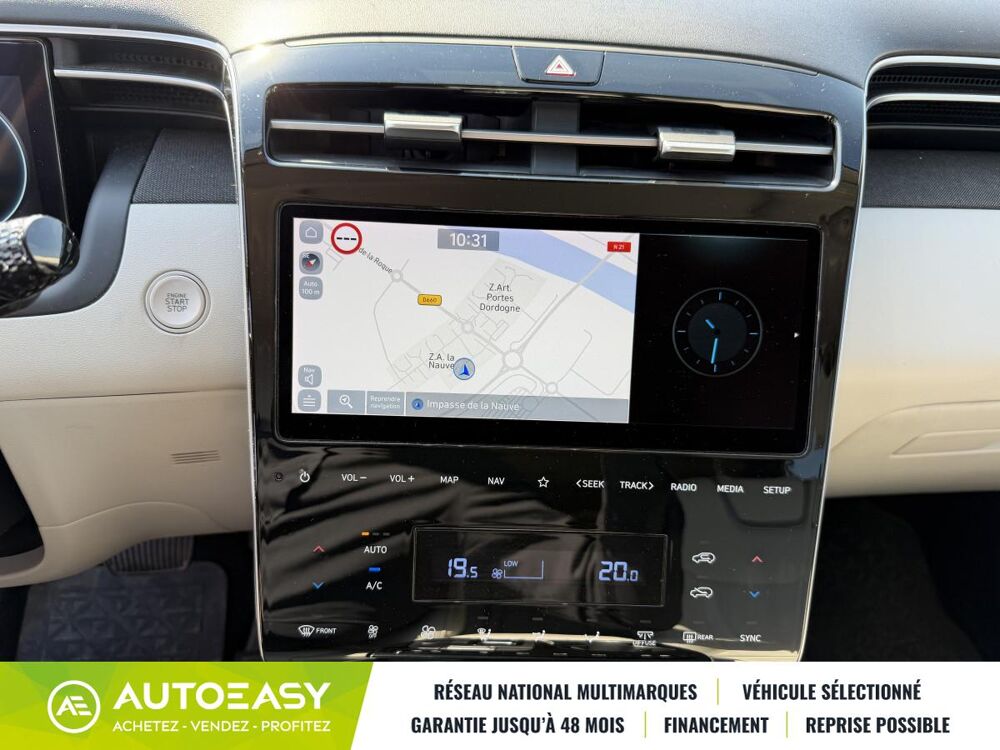 Tucson 1.6 CRDi HYBRID 48V MHEV EXECUTIVE DCT-7 - ENTRETIEN A JOUR 2021 occasion 24100 Creysse