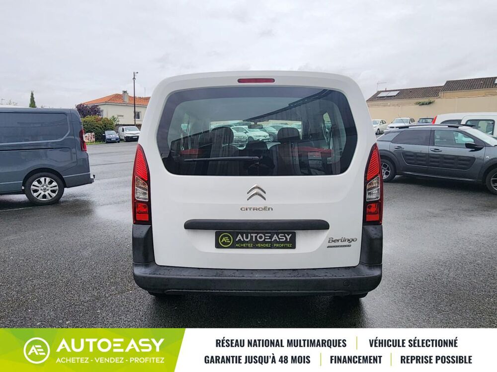 Berlingo PHASE 2 1.6 HDI 75 FEEL / 5 PLACES / 9990€ HT / GARANTIE 12 2018 occasion 79000 NIORT