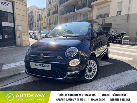 Fiat 500 1.2 mpi 69 ch LOUNGE phase 3 2020 occasion Nice 06300