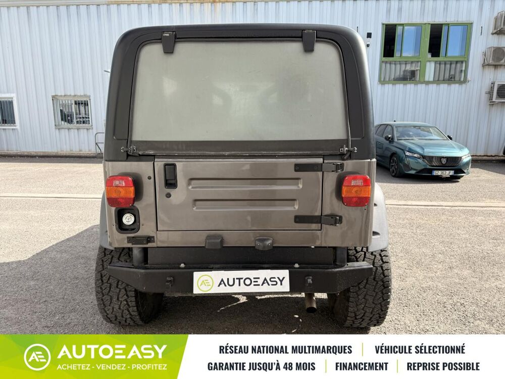 Wrangler YJ 2.5 i Break bach&eacute; 4WD 121 CV 1989 occasion 33185 Le Haillan