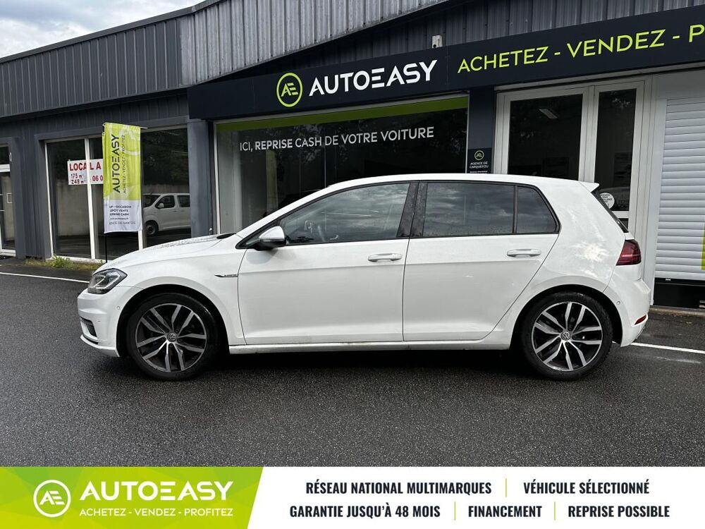 Golf 1.5 TSI 130ch Carat 1&egrave;re main - Entretien VW - Carplay - R&eacute;g 2018 occasion 44470 Carquefou