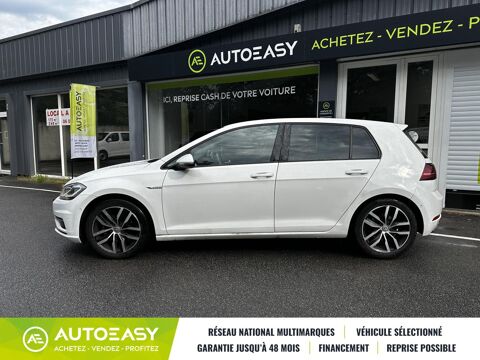 Golf 1.5 TSI 130ch Carat 1&egrave;re main - Entretien VW - Carplay - R&eacute;g 2018 occasion 44470 Carquefou