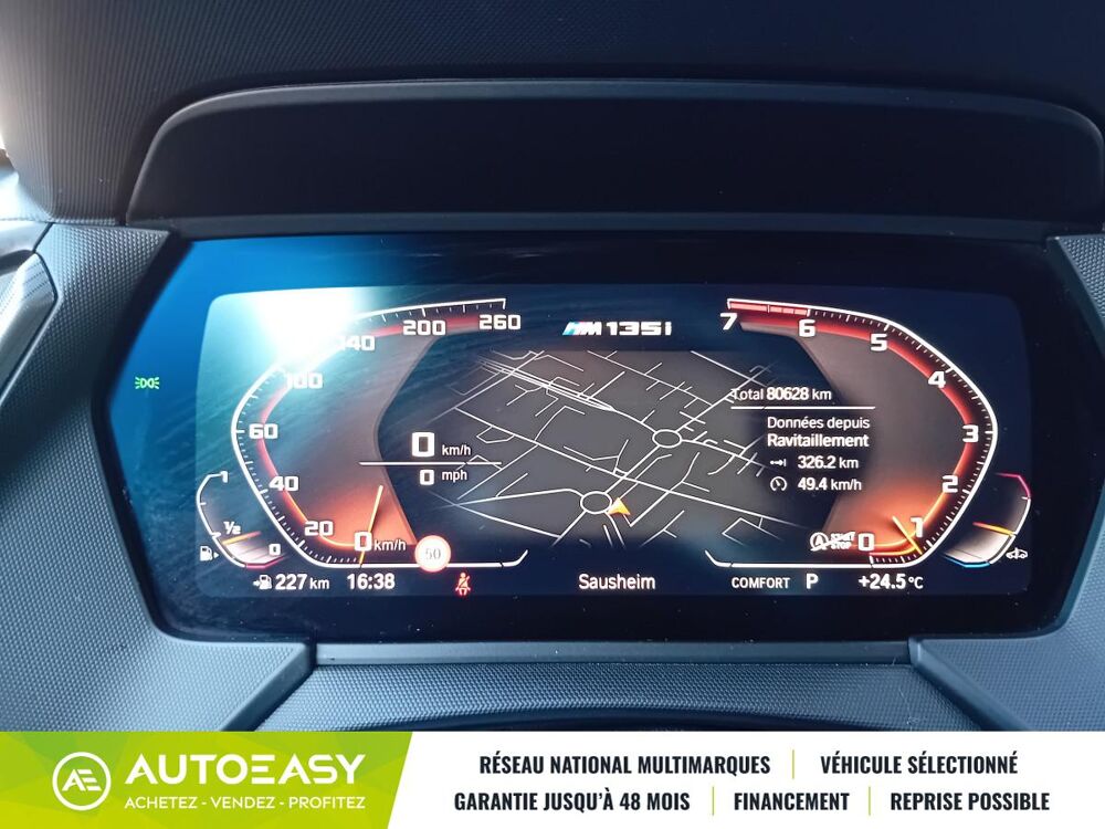 S&eacute;rie 1 M135iA xDrive 306 ch - Toit Ouvrant - 2020 occasion 68390 Sausheim