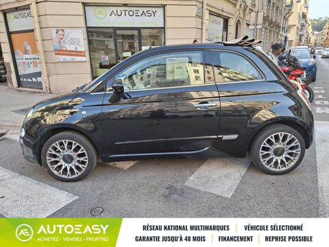 500 C 1.2 MPi 69 CH CABRIOLET / 1ERE MAIN / 55700 KMS DISTRI OK 2015 occasion 06300 Nice