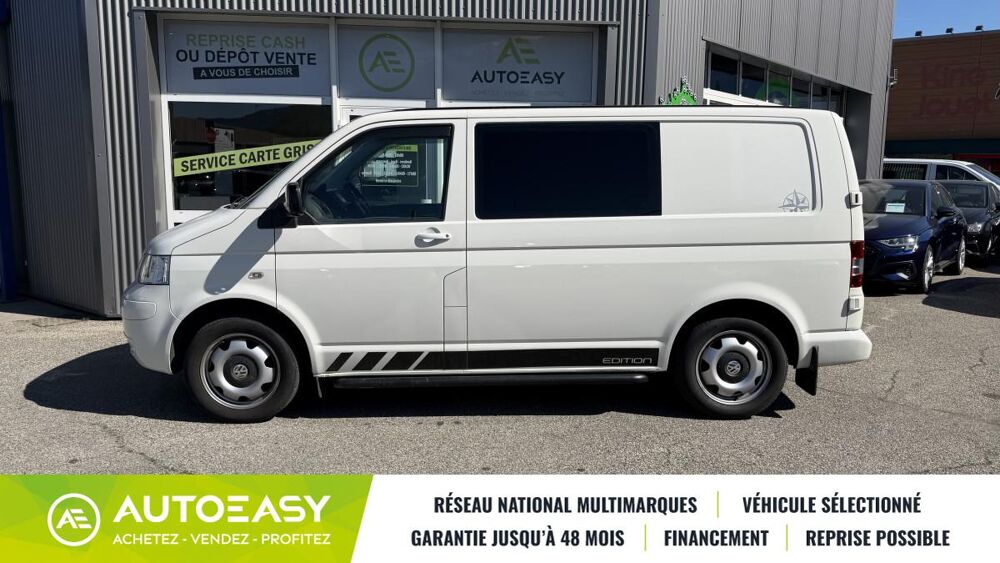 Transporter T5 2.5 tdi 130 PRO CAB - look &eacute;dition 2009 occasion 73200 Albertville