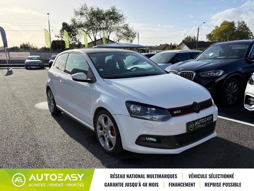 Polo V GTI 1.4 TFSi 180 / BOITE AUTOMATIQUE / GARANTIE 12 MOIS 2011 occasion 79000 NIORT
