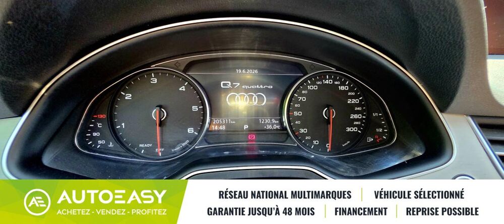 Q7 3.0 V6 TDI Clean Diesel 272 Tiptronic 8 Quattro 7pl S LINE E 2016 occasion 13330 P&eacute;lissanne
