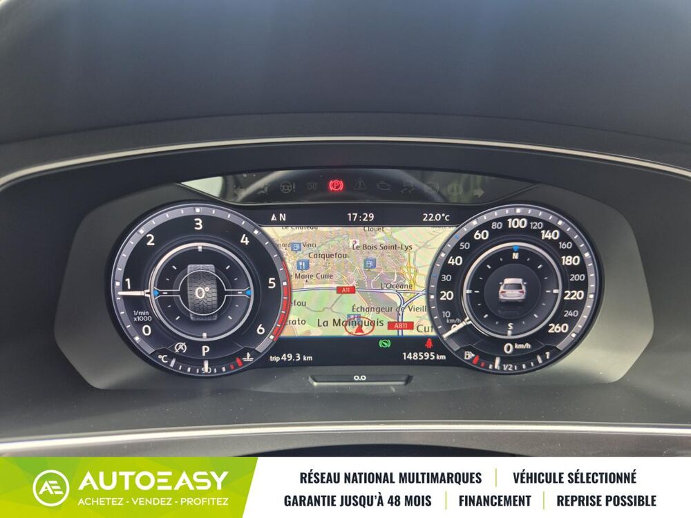 Tiguan 2.0 TDI 150 Carat 4Motion DSG7 Toit ouvrant / Cuir 2016 occasion 44470 Carquefou