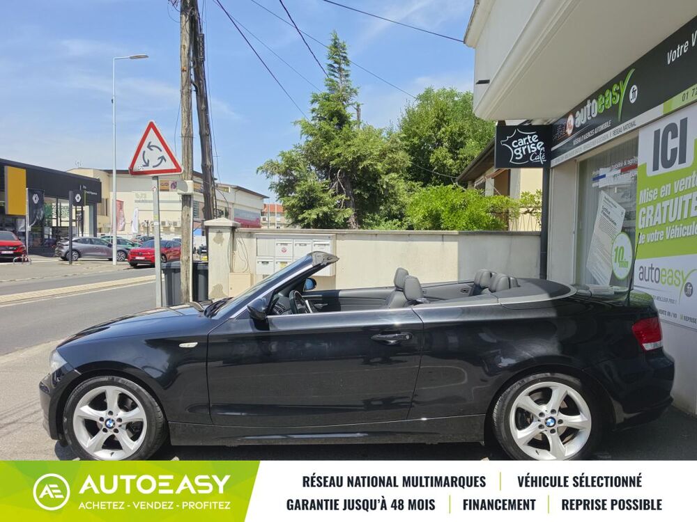 S&eacute;rie 1 Cabriolet 125 i 218 ch 125i 6 cylindres Luxe Suivi BMW 2009 occasion 91700 Sainte-Genevi&egrave;ve des Bois