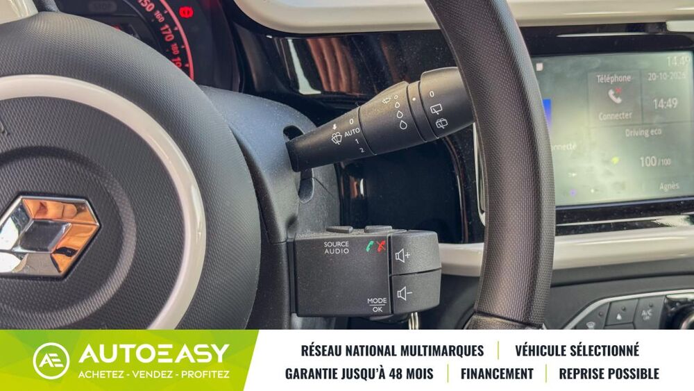 Twingo 1.0 SCe 65 cv ZEN 1ere main R&eacute;vision &agrave; jour Feux Essuie glac 2021 occasion 67370 WIWERSHEIM
