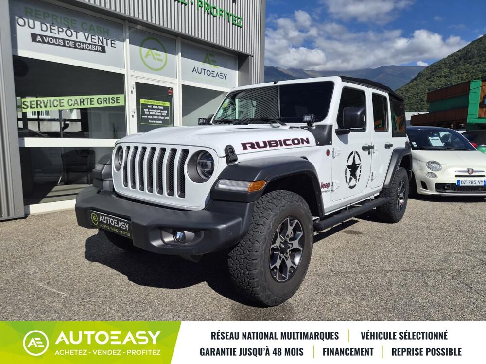 Wrangler JL 2.2 crdi RUBICON 200CV Boite Auto 2019 occasion 73200 Albertville