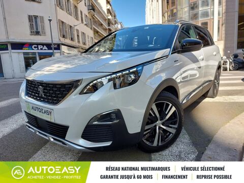 Peugeot 5008 GT Line 180 EAT8 TOIT OUVRANT PANO 7 places 1ere main 35800 2019 occasion Nice 06300