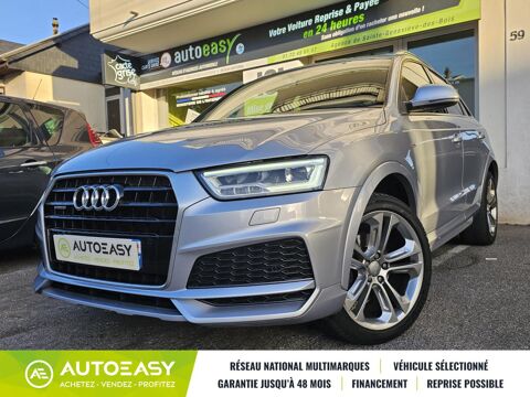 Audi Q3 2.0 TDI 184 ch S line quattro Toit ouvrant panoramique 2017 occasion Sainte-Genevi&egrave;ve des Bois 91700