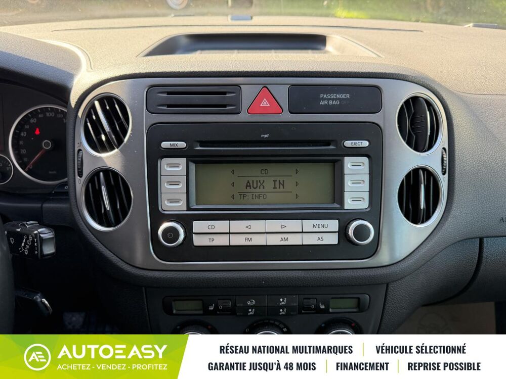 Tiguan 2.0 TDI 140 ch FAP Confortline / SUIVI COMPLET VOLKSWAGEN 2007 occasion 69120 Vaulx-en-Velin