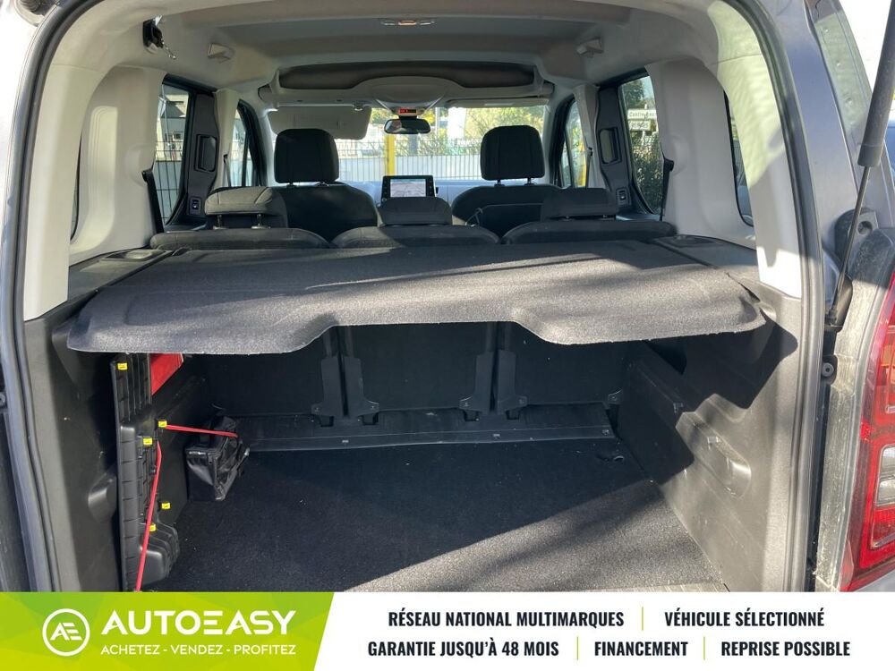 Berlingo M BlueHDi 130 S&S EAT8 Shine *Avec attelage* 2021 occasion 35230 Saint-Armel